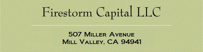 Firestorm Capital LLC - Eric B. Swergold image